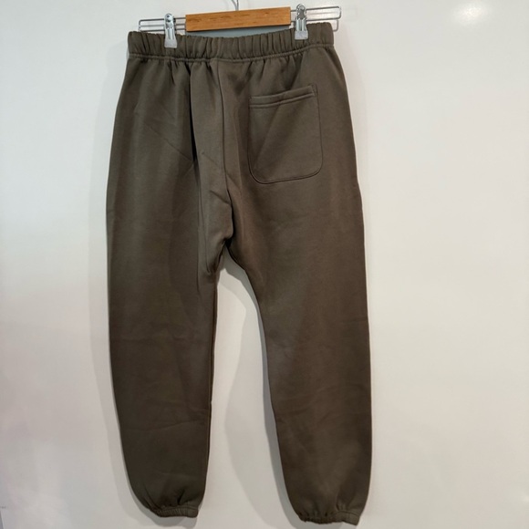 Essentials Fear of God Men's Casual Jogger Sweatpants Pants - Brown/Olive Green - Picture 2 of 7